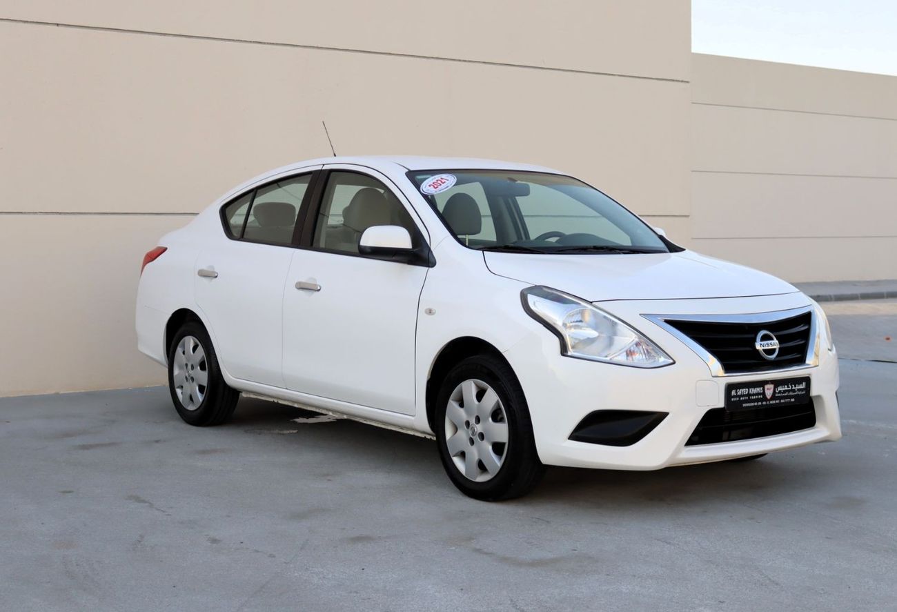 Nissan Sunny SL ACCIDENTS FREE - GCC - MID OPTION - ORIGINAL PAINT - PERFECT CONDITION INSIDE OUT