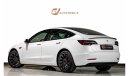 Tesla Model 3 Performance GCC Spec - With Warranty