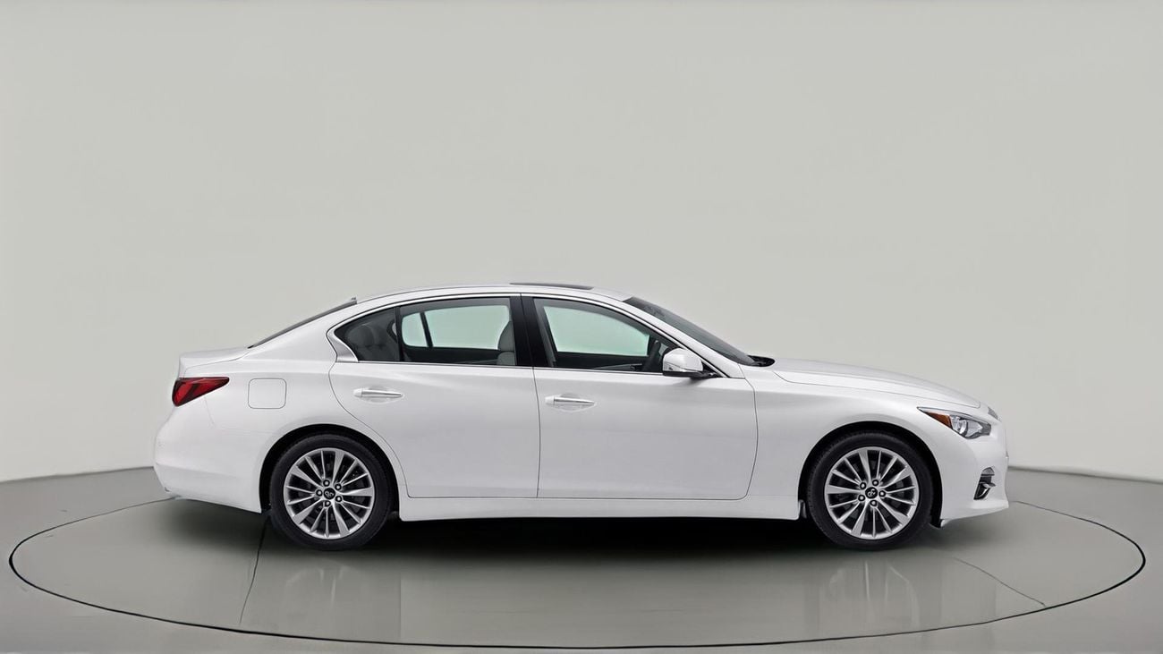 Infiniti Q50 LUXE 2024 | AED 1262/Month | 0 DP | 30 Day Return | Warranty | Service History