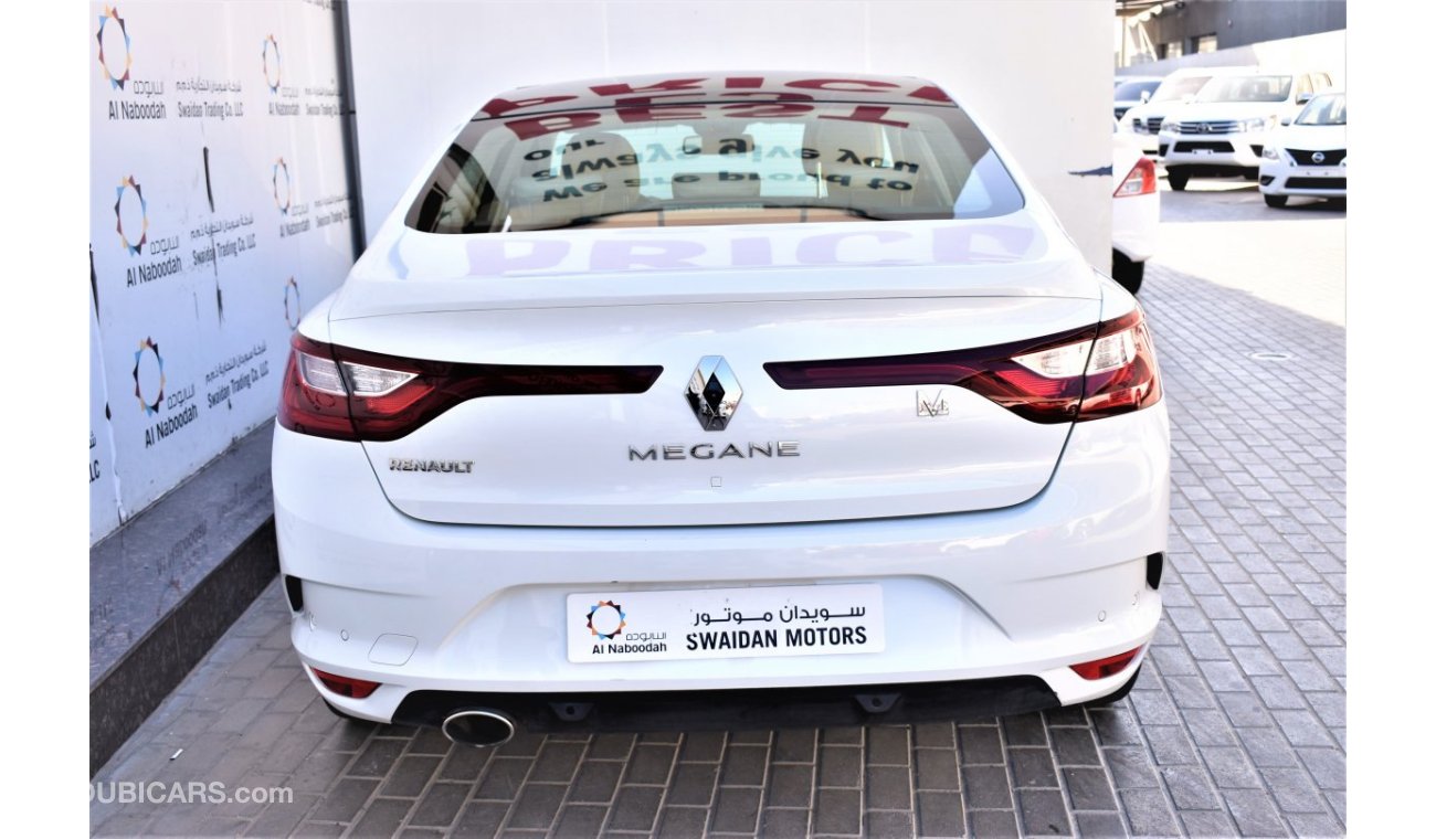 Renault Megane AED 1174 PM | 2.0L LE GCC DEALER WARRANTY