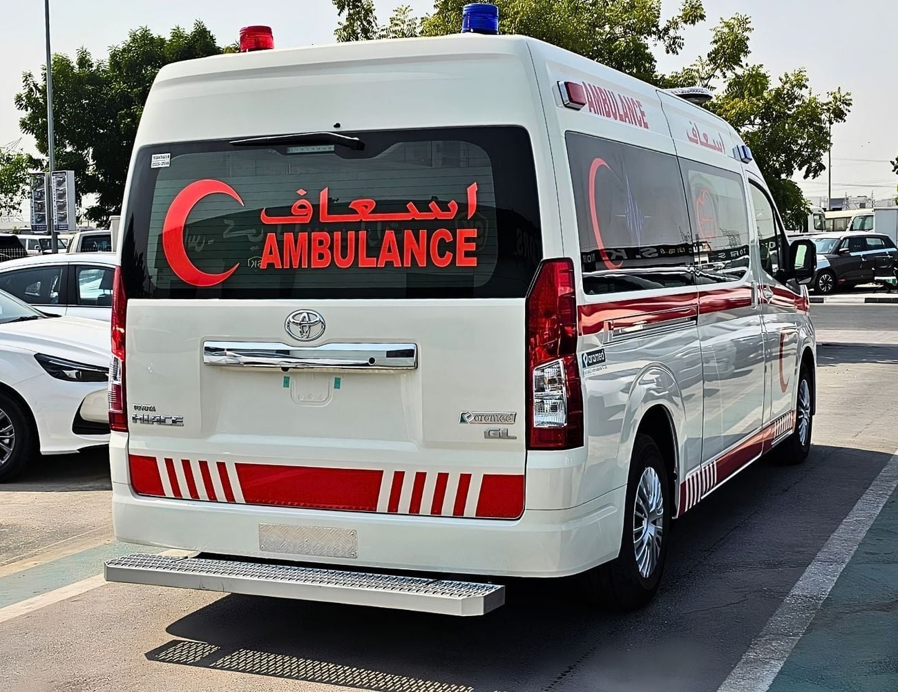 Toyota Hiace HIACE HIGHROOF AMBULANCE GL || 2.8L DIESEL V4 A/T (CODE # HRDAGLJ-M-AB)