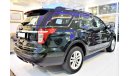 Ford Explorer Amazing Ford Explorer 2013 Model!! in Green  Color! GCC Specs