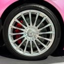 Mercedes Benz S63 AMG STD 4.0L V8 | Maybach Kit| Custom Tiffany green & glitter wrap/pink  finish