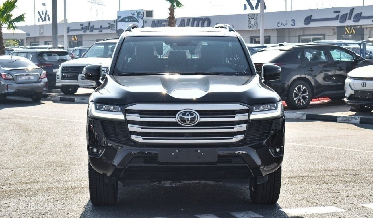 تويوتا لاند كروزر Brand New Toyota Land Cruiser VX+ | 7Seater |  3.3L Diesel | Black|Black | 2023 | For Export Only