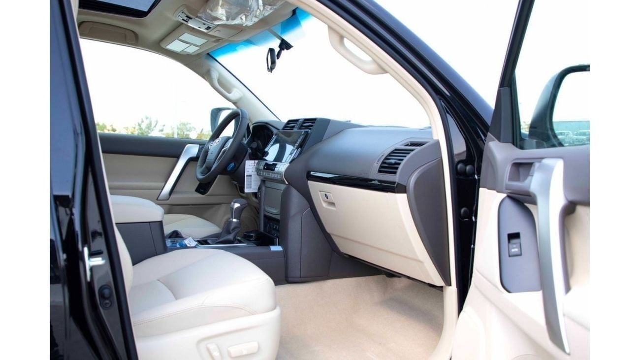 تويوتا برادو تويوتا برادو 4.0 TXL S.Dr 2023 - أسود اتيتيود من الداخل بيج | تصدير فقط