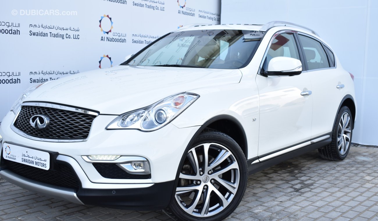 Infiniti QX50 3.7L V6 2016 GCC DEALER WARRANTY