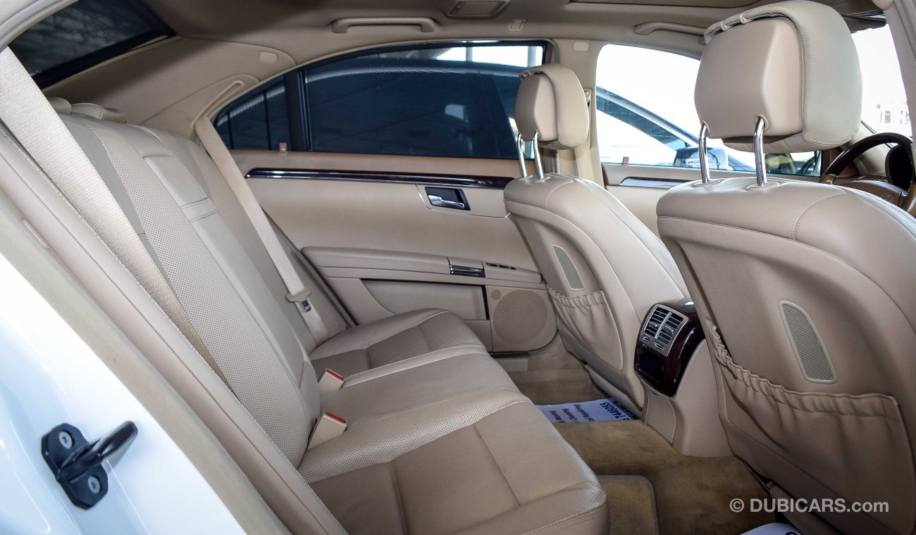 مرسيدس بنز S 550 - high luxury car - full option - 6 buttons