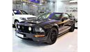 فورد موستانج AMAZING Ford Mustang GT 2008 Model!! in Black Color! American Specs