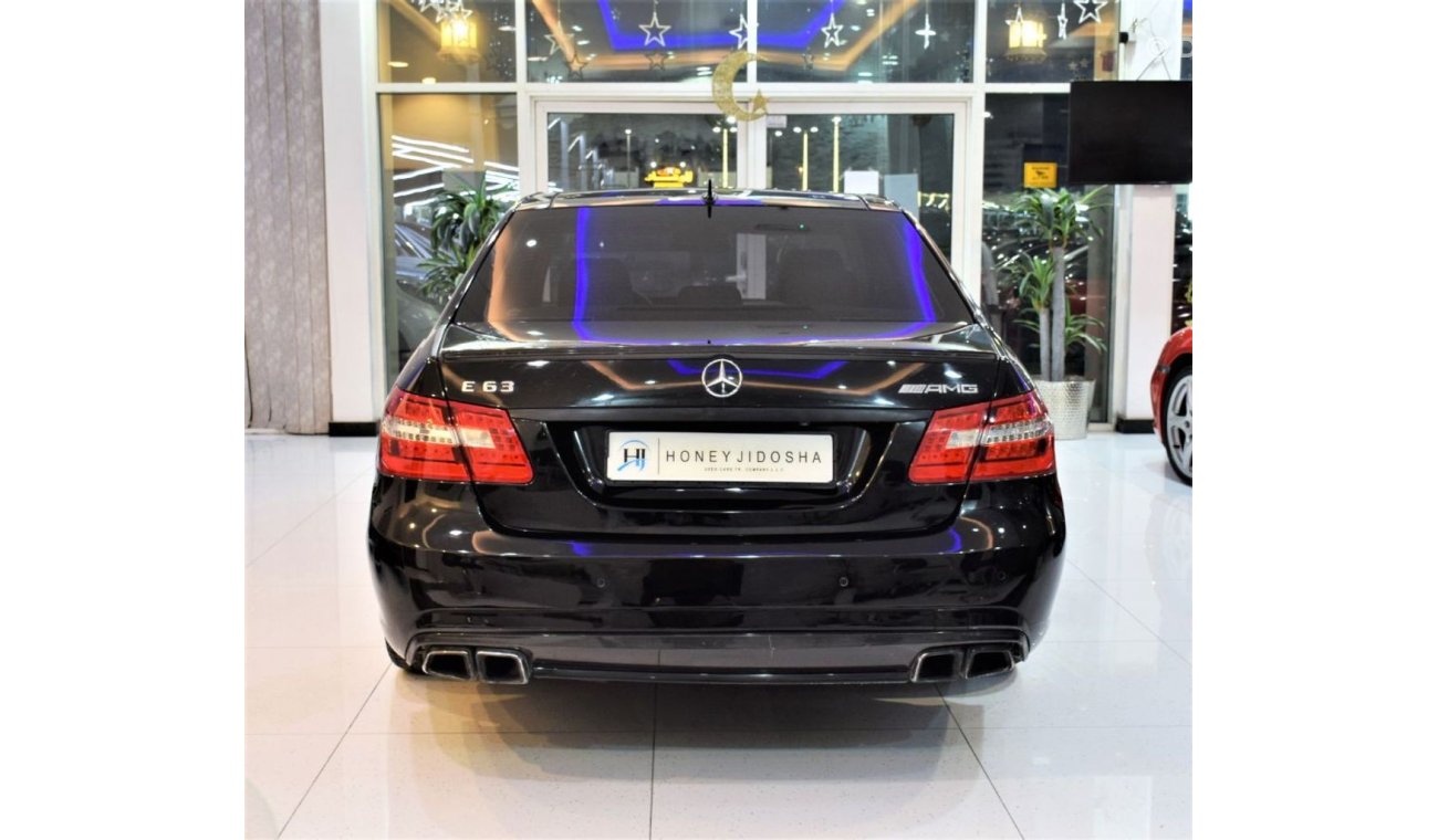 مرسيدس بنز E 63 AMG LEGEND! STATE-OF-THE-ART! PERFECT CONDITION! Mercedes E63 AMG! 2010 Model! GCC Specs