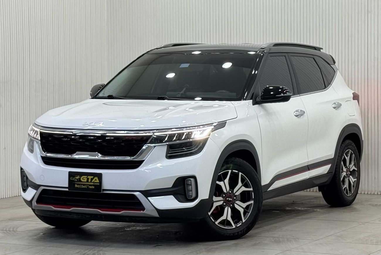 Kia Seltos GT Line 1.6L 2023 KIA Seltos GT Line, 2028 KIA Warranty, 2027 KIA Service Pack, Low Kms, GCC