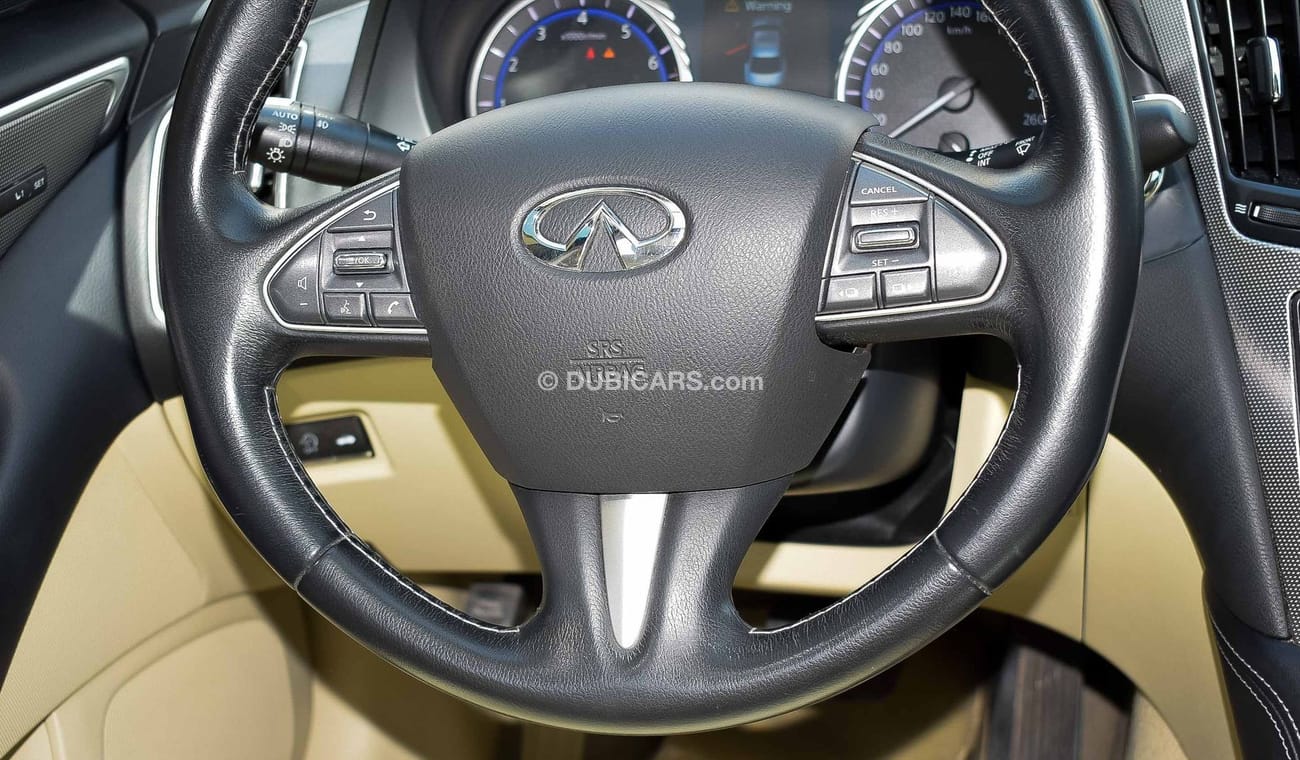 Infiniti Q50 2015 2.0L Turbo Full Service History GCC Specs