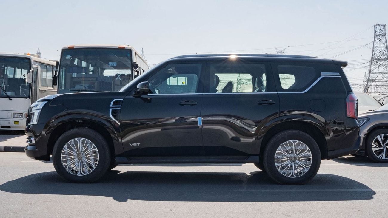 نيسان باترول 2026 Nissan Patrol Titanium 3.5L Twin Turbo AT Petrol (Black-Tan)