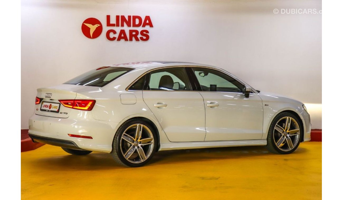 أودي A3 Audi A3 S-Line 2015 GCC under Warranty with Zero Down-Payment.