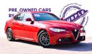 Alfa Romeo Giulia S - Service History, Warranty, Certified & Sold by Purple Pre-Owned Gargash Motors