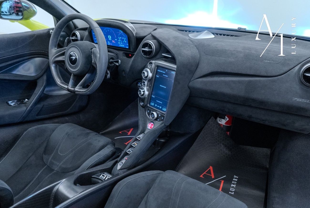 مكلارين 765LT 2022 Mclaren, 765LT Spider, MSO Option, With Warranty, Carbon Fibre Package, Fully Loaded, GCC Spec