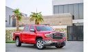 GMC Sierra SLT Z71 Crew Cab | 2,233 P.M | 0% Downpayment | Immaculate Condition