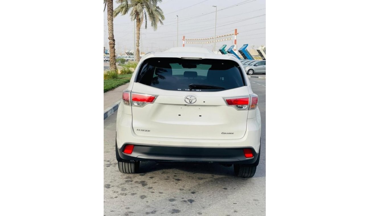 تويوتا كلوجير Toyota grande Kluger RHD model 2016 full option top of the range car very clean and good condition