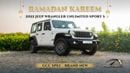 Jeep Wrangler Unlimited Sport S I4 2.0T 2025 GCC 0Km With 3 Years Or 100,000Km Warranty