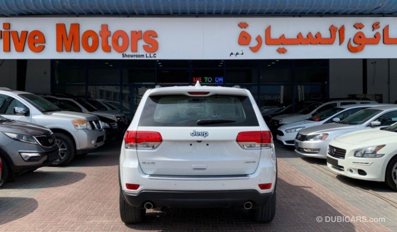 جيب جراند شيروكي 1250/month FULL OPTION JEEP CHEROKEE LIMITED 3.6 V6 JUST ARRIVED!! NEW ARRIVAL UNLIMITED KM WARRANTY