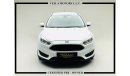 Ford Focus LEATHER SEATS + NAVIGATION + ALLOY WHEELS / GCC / 2018 / DEALER WARRANTY UNTIL 30/07/2023 / 805 DHS