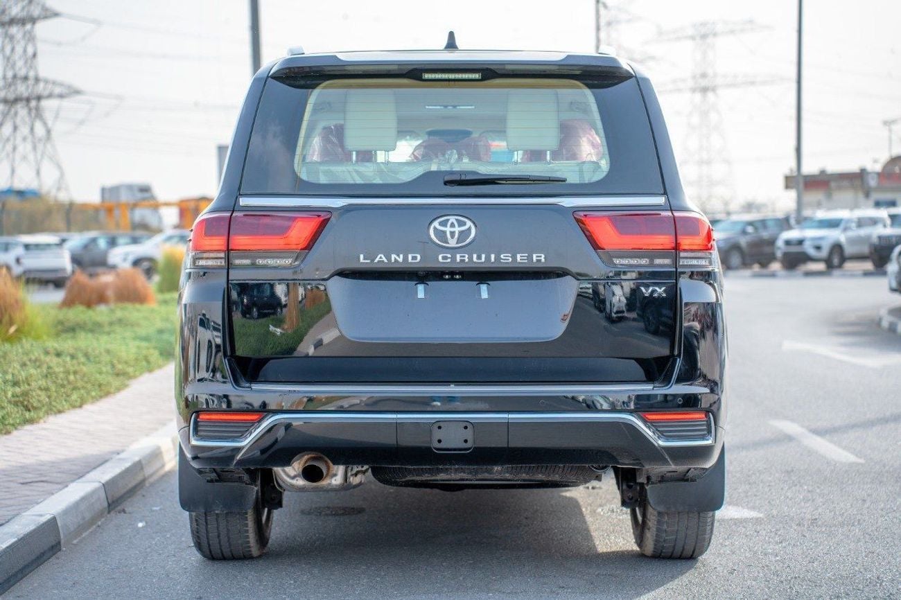 تويوتا لاند كروزر Landcruiser VX 4.0L black with beige interior LHD 2025 brand new LHD