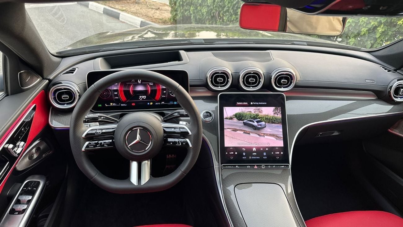 مرسيدس بنز C 200 2025 AMG Premium Plus GCC 0 km With 4 Years Warranty