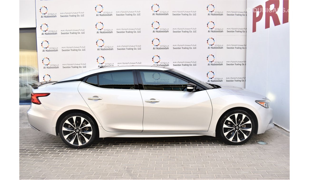 Nissan Maxima 3.5L SR V6 2018 GCC SPECS DEALER WARRANTY