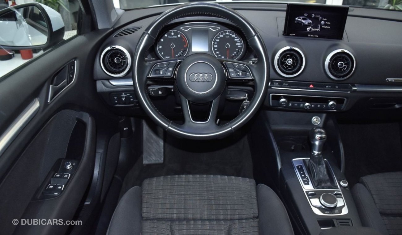 Audi A3 EXCELLENT DEAL for our Audi A3 30TFSi ( 2020 Model ) in White Color GCC Specs