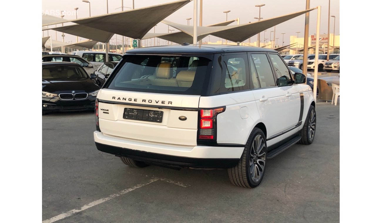 Land Rover Range Rover Rang ROVER VOUGE SUPER CHARGE MODEL 2013 GCC car prefect condition full option