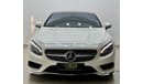 Mercedes-Benz S 500 Coupe 2016 Mercedes S500 4MATIC, Mercedes Service History, Warranty, GCC
