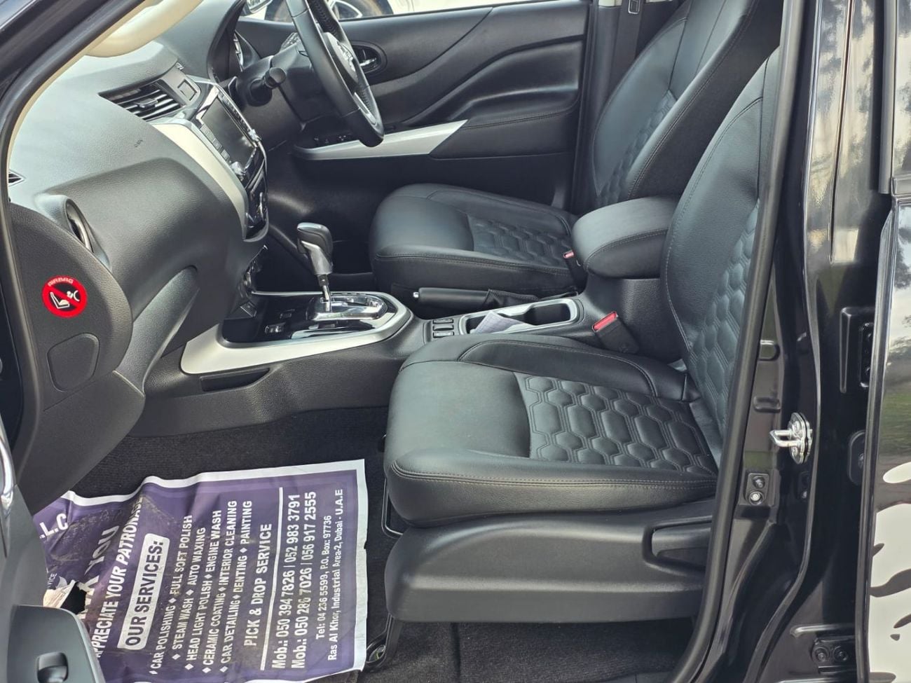 نيسان نافارا NISSAN NAVARA 2023 BLACK 4WD AT DIESEL = RIGHT HAND