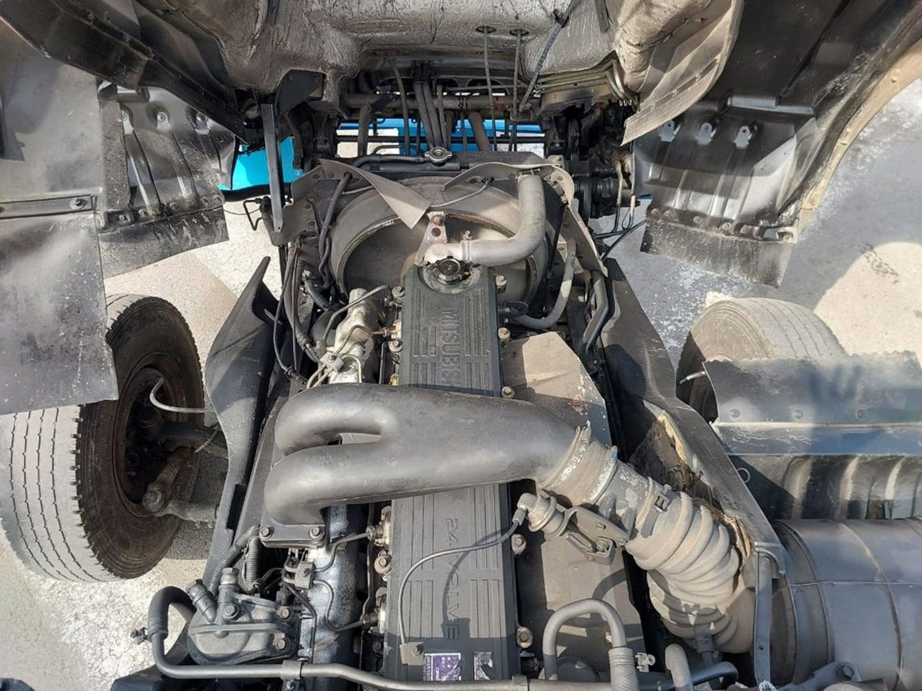 Mitsubishi Fighter MITSUBISHI FIGHTER TRUCK RHD 1995 MODEL 8.2 L DIESEL MANUAL(PM20050)