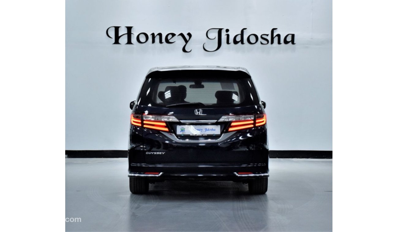 Honda Odyssey EXCELLENT DEAL for our Honda Odyssey ( 2018 Model ) in Dark Blue / Indigo Color GCC Specs