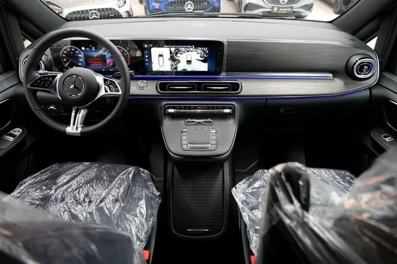 Mercedes Benz V300 V-LINE Mercede-Benz V 300 | GCC 0km | Agency Warranty | 360 View | 64 colors Ambeint Ligh