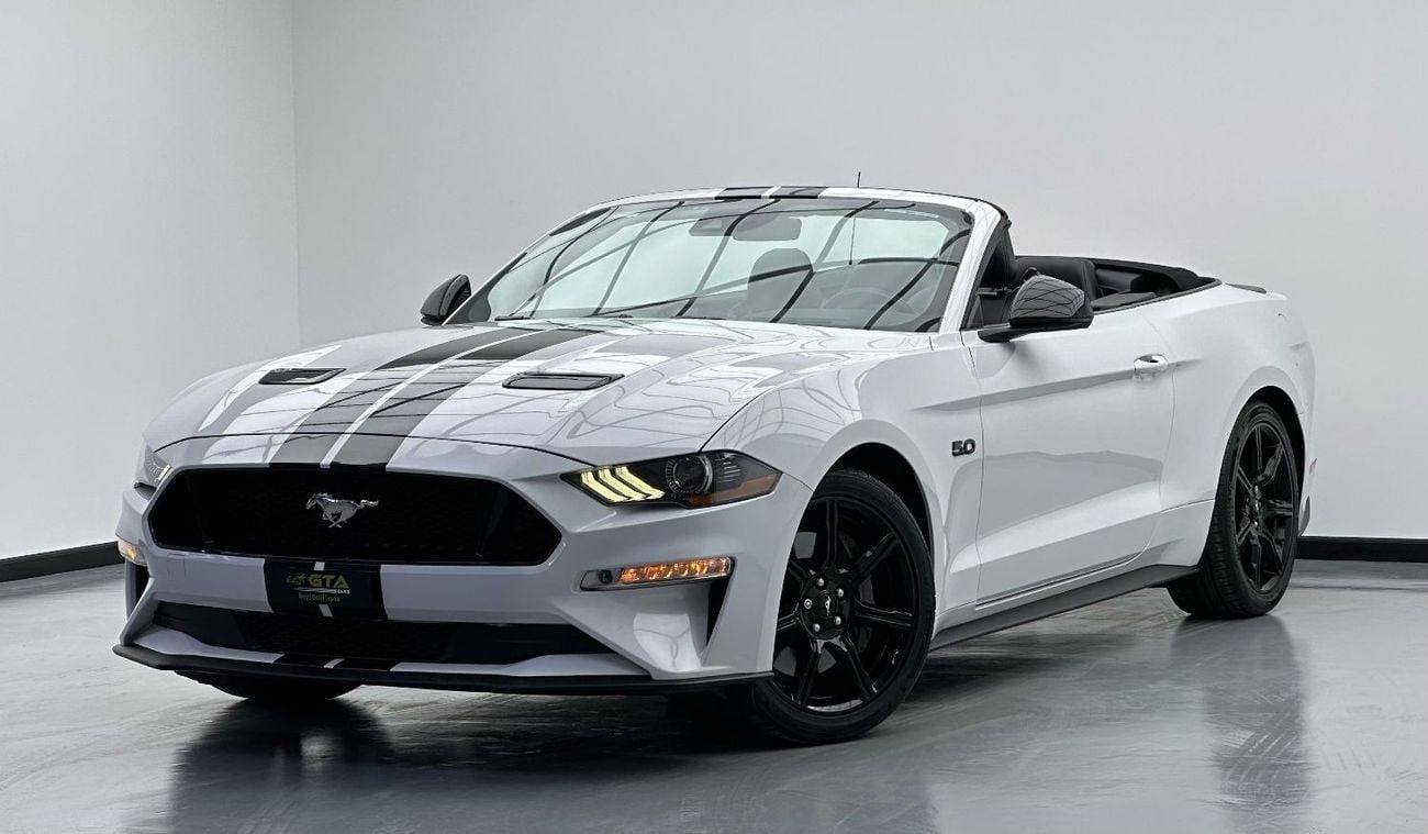 Ford Mustang GT Convertible 5.0L 2020 Ford Mustang GT Convertible, 2026 Ford Warranty + Service Pack, 55 Years Ed