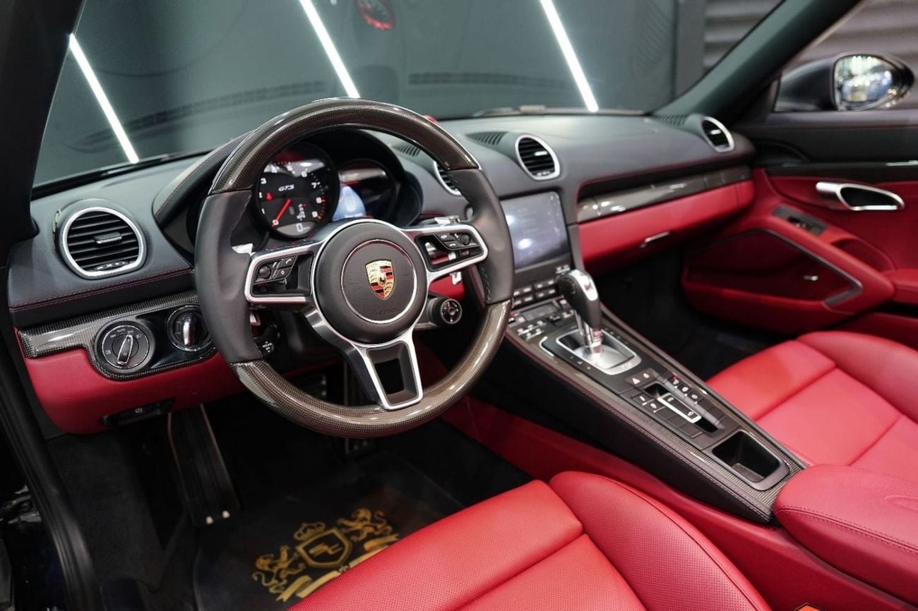 Porsche 718 Boxster GTS Carbon Interior Package, Sport Chrono, Al Nabooda Warranty!!