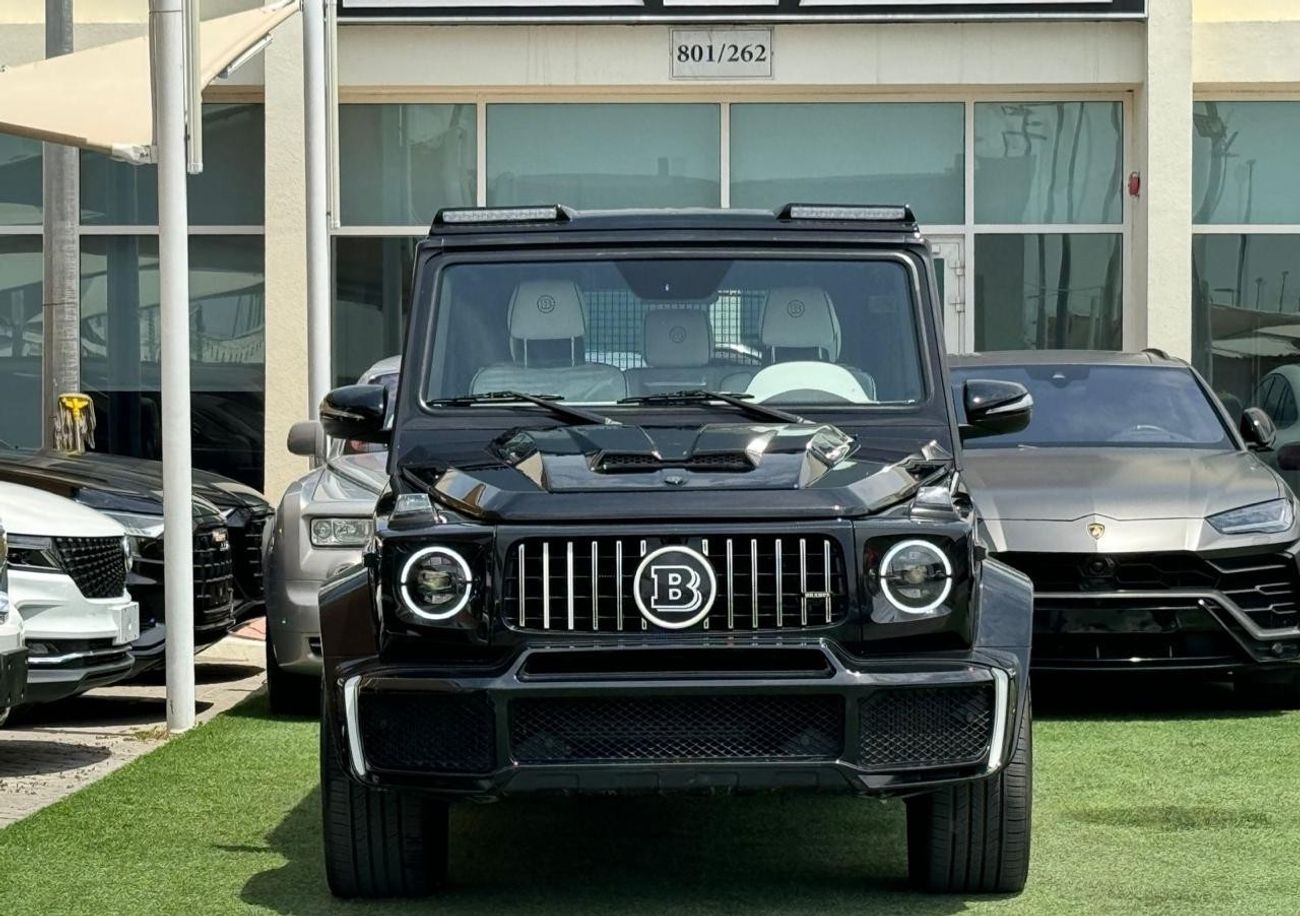 مرسيدس بنز G 63 AMG مرسيدس بنز اي ام  G63 خليجي 2014  صبغ وكالة بحالة الوكالة  محول برابوس