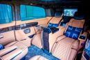 Mercedes Benz V300 Senzati® Jet Class® Oryx Edition® 6 Seat Saddle Brown Leather
