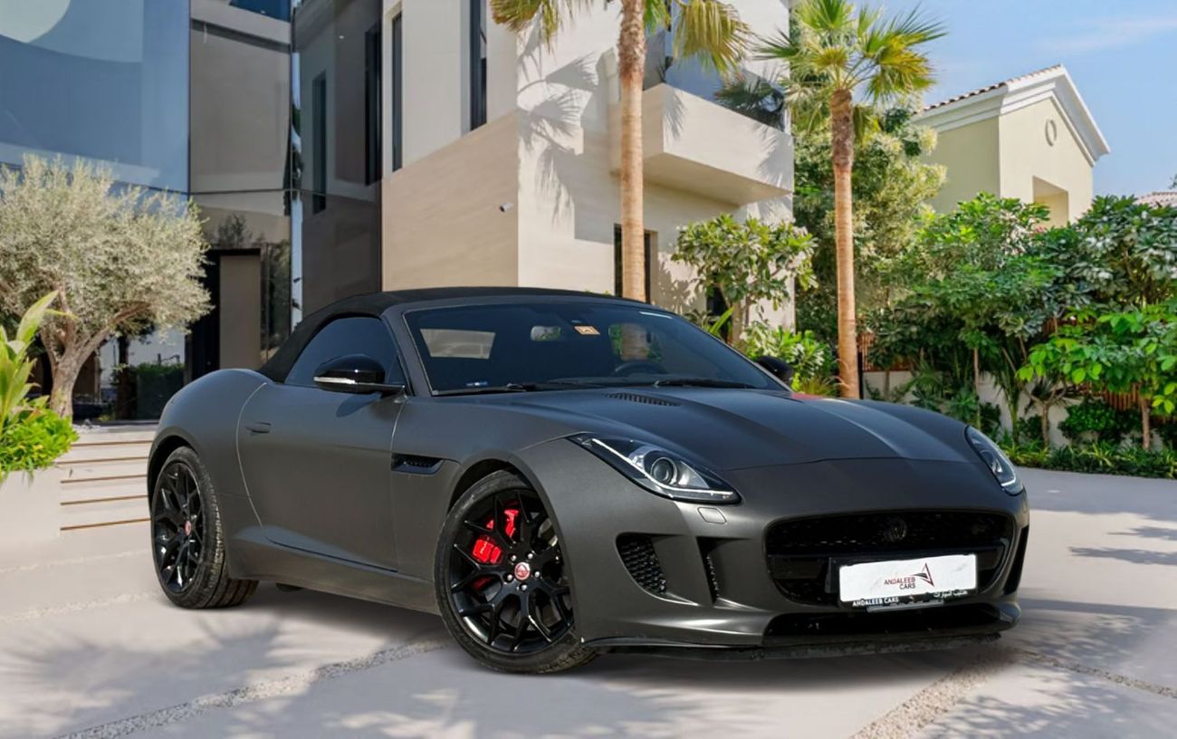Jaguar F Type S 3.0L Convertible V6 A/T | 2015 | GCC SPECS