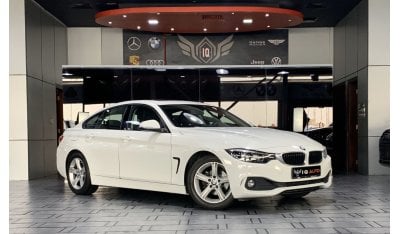 BMW 420i Sport Line AED 1,100/MONTHLY | 2019 BMW 4 SERIES 420I GRAN COUPE | Twin Turbo | GCC | UNDER WARRANTY