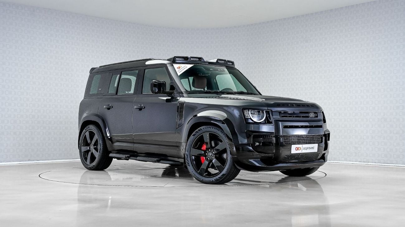 Land Rover Defender P400 110 S 3.0L (5 Seater) Widetrack | AED 4,995 PM | 22in Wheels, Warranty 2028 | Ramadan Offer