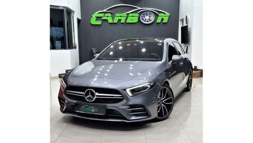 Mercedes-Benz A 35 AMG Premium + MERCEDES A35 AMG 2021 GCC STILL DEALER WARRANTY FOR 139K AED