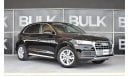 Audi Q5 45 TFSI Quattro S Line AUDI Q5 - S line - Quatro - Original Paint - AED 3,339 Monthly - 0%DP