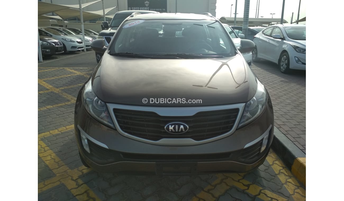 Kia Sportage 2014 BROWN GCC NO PAIN NO ACCIDENT PERFECT
