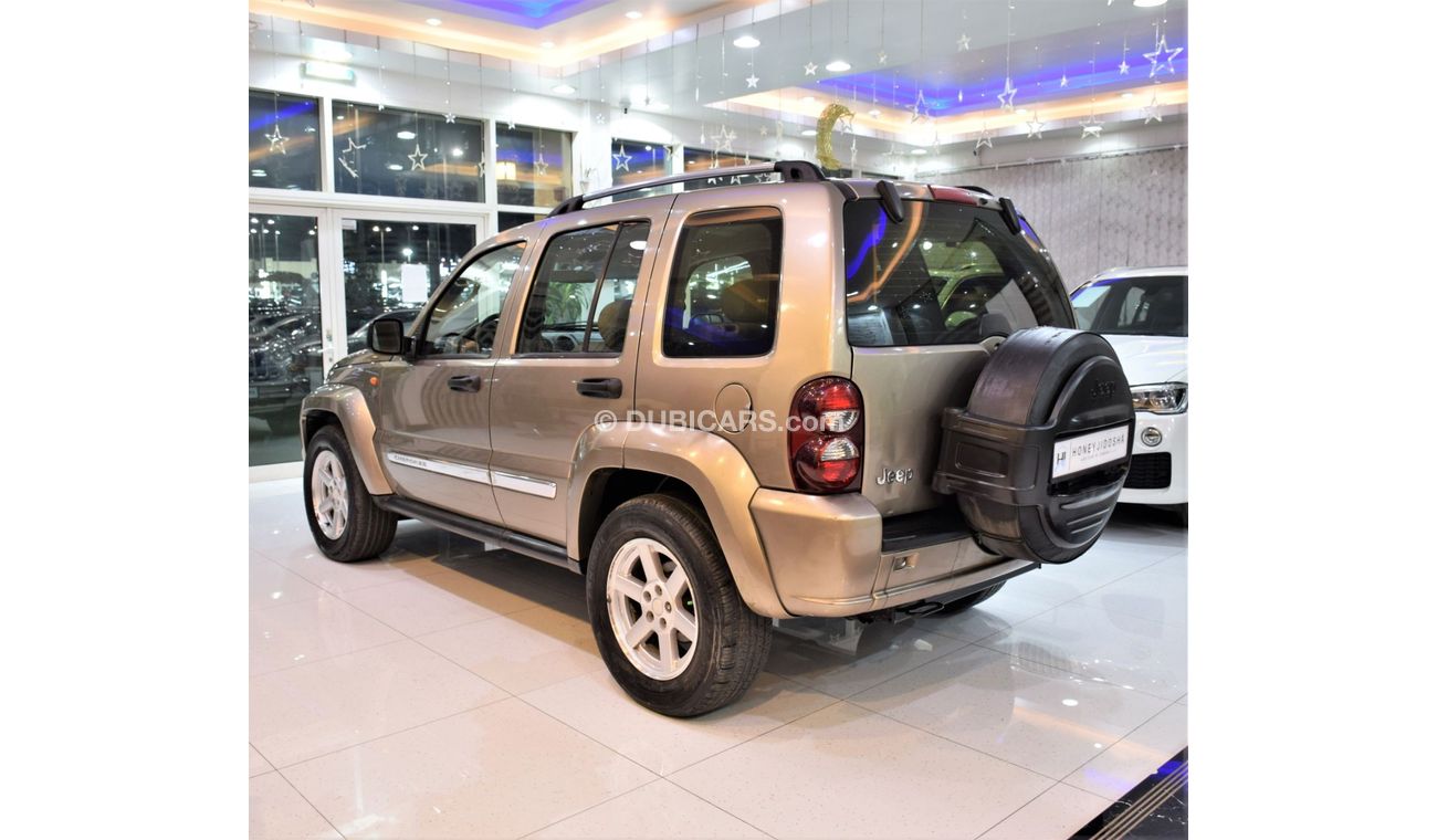 Jeep Cherokee EXCELLENT DEAL for our JEEP Cherokee LIMITED 3.7L ( 2007 Model! ) in Gold Color! GCC Specs