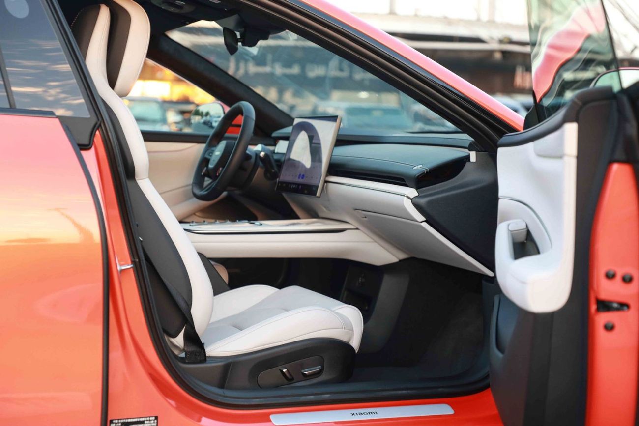 Xiaomi SU7 2024 XIAOMI SU7 MAX - Orange inside Grey