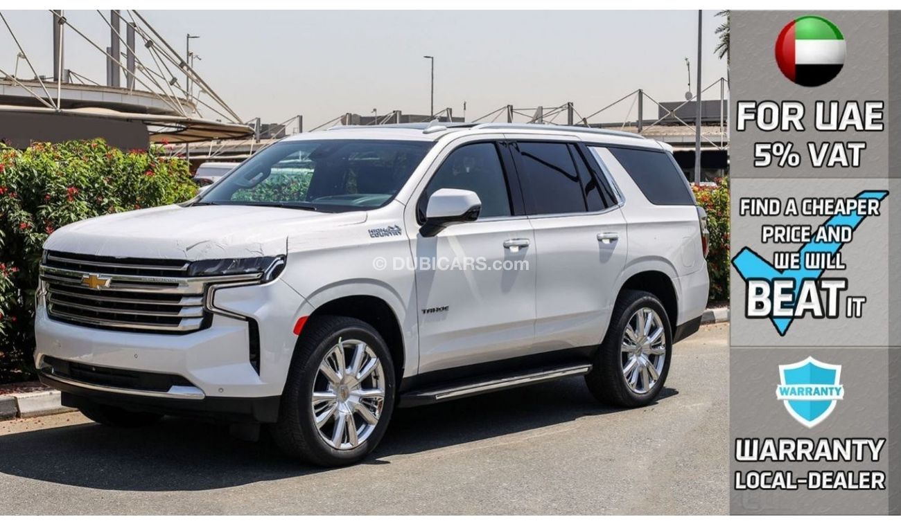 New Chevrolet Tahoe High Country SUV V8 6.2L 4X4 , 2023 , 0Km , With 3