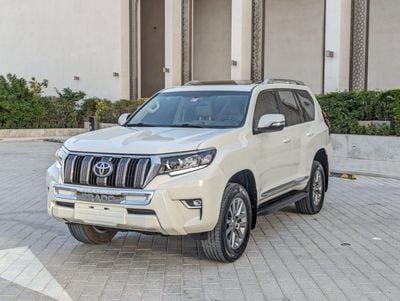 Toyota Prado Toyota Prado 2018 gxr white colour LHD automatic gear