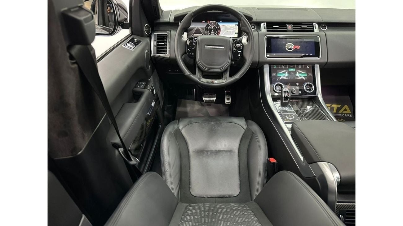 لاند روفر رينج روفر سبورت 2022 Range Rover Sport SVR, Oct 2026 Range Rover Warranty + Service Pack, Full Options, GCC