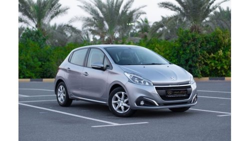 Peugeot 208 AED 399/month 2019 | PEUGEOT | 208 ACTIVE 1.6L | WARRANTY: VALID UNTIL AUG 2024 | P02213